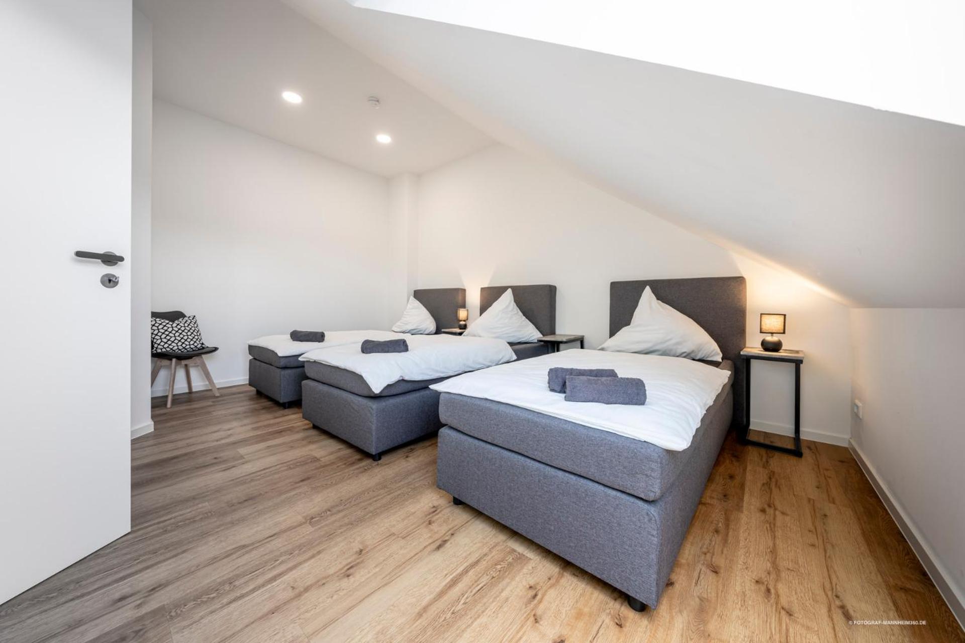 Xxl Design-Appartement Artdesign - 8 Pers - Naehe Speyer Mannheim Heidelberg ฮอคเคนไฮม์ ภายนอก รูปภาพ