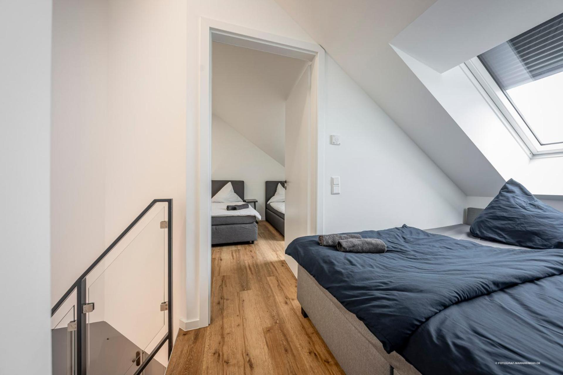 Xxl Design-Appartement Artdesign - 8 Pers - Naehe Speyer Mannheim Heidelberg ฮอคเคนไฮม์ ภายนอก รูปภาพ